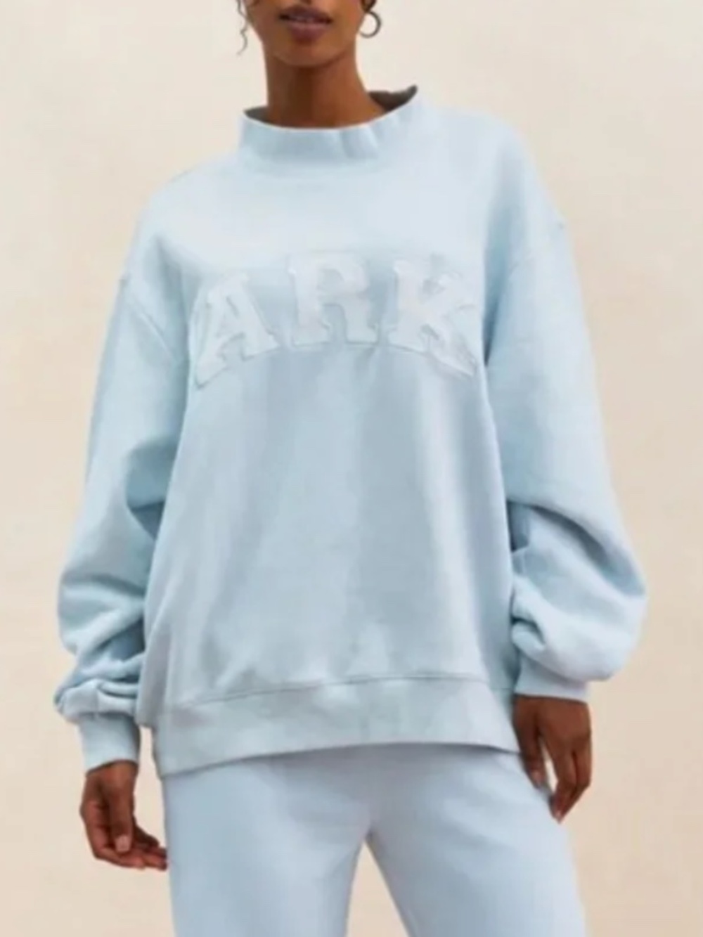 PARKE Birthday Frosting Varsity Mockneck L/XL NEW